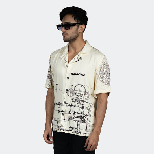 Architect's Shirt in Off-White